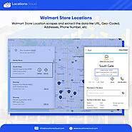 Walmart Store Locations Data Scraping