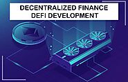 Adapt to the ever-changing industry trends by consulting a DECENTRALIZED FINANCE (DEFI) DEVELOPMENT SERVICES COMPANY