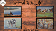 Home Decor Using Animal Wall Art Prints