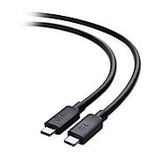 Cable Matters USB C to USB C Monitor Cable with 4K 60Hz Video Resolution, 100W Power Delivery, and 5Gbps USB-C 3.1 Ge...
