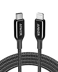 Anker USB C to Lightning Cable Powerline+ III MFi Certified Lightning Cable for iPhone 11/11 Pro / 11 Pro Max/X/XS/XR...
