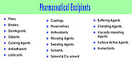 Excipients for Tablets with examples | PharmaEducation