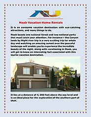 Moab Vacation Home Rentals