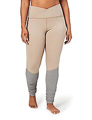 Amazon Brand - Core 10 Women's Icon Series - The Ballerina Plus Size Legging, taupe/light grey, 3X