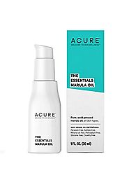 Acure The Essentials Marula for Dry Skin & Hair Oil, 1 Oz