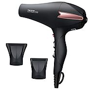 Professional Ionic Salon Hair Dryer, Powerful 2200 watt Ceramic Tourmaline Blow Dryer, Pro Ion quiet Hairdryer with 2...