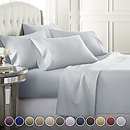 Danjor Linens 6 Piece Hotel Luxury Soft 1800 Series Premium Bed Sheets Set