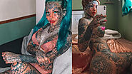 More than 250 tattoos from face to feet and blue eyes - Tattoo Kits, Tattoo machines, Tattoo supplies丨Wormhole Tattoo...