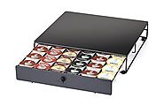 Nifty Under the Brewer Coffee Pod Storage Drawer for K-Cup Pods. Holds 36 Coffee Pods