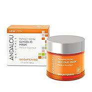 Andalou Naturals Glycolic Brightening Mask With Pumpkin Honey - 1.7, Oz
