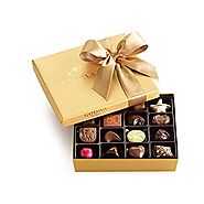 Godiva Chocolatier Classic Gold Ballotin Chocolate, Perfect Hostess Gift, Gifts for Her, Mothers Day Gift, Chocolate ...