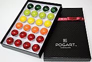 POGART handcrafted gourmet dark chocolate assortment with premium , organic and natural ingredients.