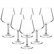 20.5-ounce Unbreakable Wine Glasses-100% Tritan Plastic Stem Wine Glasses, set of 6clear Wine Glass,Dishwasher Safe,B...