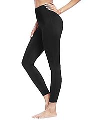 Queenie Ke Women's Yoga Pant Legging Capris String-End Workout Dance Pants Size S Color Black Pro