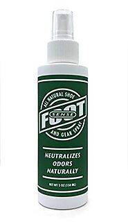 Natural Shoe Deodorizer & Gear Spray - Foot Odor Eliminator - Eliminates Smells Naturally. Use on Stinky Shoes, Gear,...