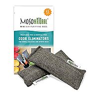 MOSO NATURAL: The Original Air Purifying Bag for Shoes, Gym Bags and Sports Gear. an Unscented, Chemical-Free Odor El...