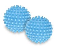 Honey-Can-Do DRY-01116 Fabric Softener Ball, 2 Pack, 2-Pack, Blue