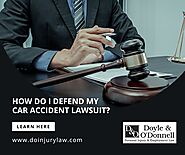 How Do I Defend My Car Accident Lawsuit?