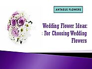Tips for Choosing Wedding Flowers |authorSTREAM