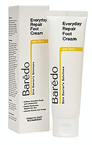 BAREDO EVERYDAY REPAIR FOOT CREAM 2.8 oz. Tube | Urea 10% Non-Greasy| DERMATOLOGIST’S FOOT SOLUTION Best Medicated Fo...