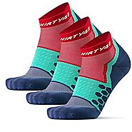 Thirty48 Performance Compression Low Cut Running Socks for Men and Women | More Compression Where Needed ([3 Pair] Re...
