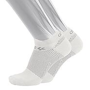 OS1st FS4 Plantar Fasciitis Socks for Plantar Fasciitis Relief, Arch Support & Foot Health in 4 Styles (No Show, Whit...