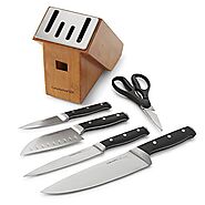 Calphalon Classic Self-sharpening 6-piece Knife Block Set, with SharpIn Technology