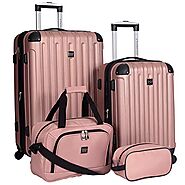 Travelers Club 4 Piece Midtown Luggage S- Buy Online in Kuwait at Desertcart