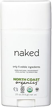 NORTH COAST ORGANICS Naked Organic Deodorant, 2.5oz