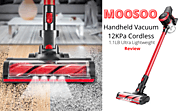 MOOSOO Handheld Vacuum 12KPa Cordless 1.1LB Review