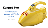 Carpet Pro SCT-1 Teeny Tiny Tank Hand Vacuum with Tools Review