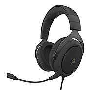 Corsair HS60 PRO - 7.1 Virtual Surround Sound Gaming Headset w/USB DAC - Discord Certified - Works with PC, Xbox Seri...