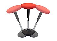 Wobble Stool standing desk chair for active sitting modern sit stand up desk stools high perching perch office chairs...
