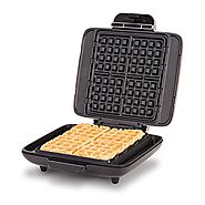 DASH No-Drip Belgian Waffle Maker: Waffle Iron 1200W + Waffle Maker Machine For Waffles, Hash Browns, or Any Breakfas...