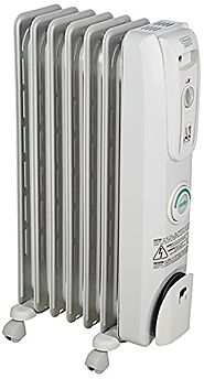 De'Longhi Oil-Filled Radiator Space Heater, Quiet 1500W, Adjustable Thermostat, 3 Heat Settings, Timer, Energy Saving...