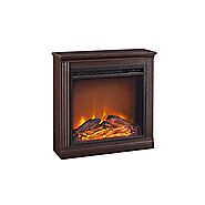 Ameriwood Home Bruxton Electric Fireplace, Cherry