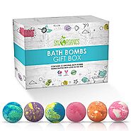 Ultra Lush Large Bath Bombs Gift Set (12 Count x 3.2 oz) Assorted Scents - Bath Bomb Kit, Best for Aromatherapy, Rela...