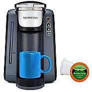 Mixpresso - Single Serve K-Cup Coffee Maker | Coffee Machine Compatible With 1.0 & 2.0 K-Cup Pods | Removable 45oz Wa...