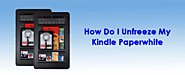 How Do I Unfreeze My Kindle Paperwhite | Frozen Kindle Paperwhite