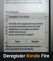 Register Kindle | Deregister kindle | Can't register kindle