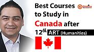Top Courses to Study in Canada after 12th Arts