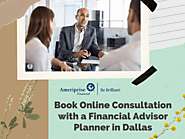Book Online Consultation with a Financial Advisor Planner in Dallas
