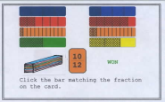 Fraction Bars Interactive Games