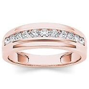 Precious Stone Wedding Band Online