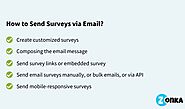 How to Send Surveys via Email?