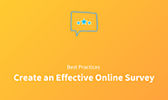 10 Tips to Create Effective Online Surveys