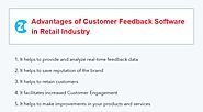 Advantages of Customer Feedback Software for Retail Industry