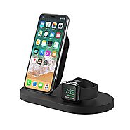 Belkin Boost Up Wireless Charging Dock (Apple Charging Station for Iphone + Apple Watch + USB Port) Apple Watch Charg...