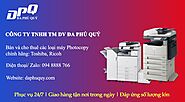 Cho thuê máy photocopy: Tư vấn, lắp đặt tận nơi miễn phí