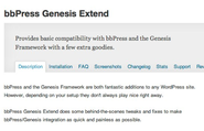 bbPress Genesis Extend